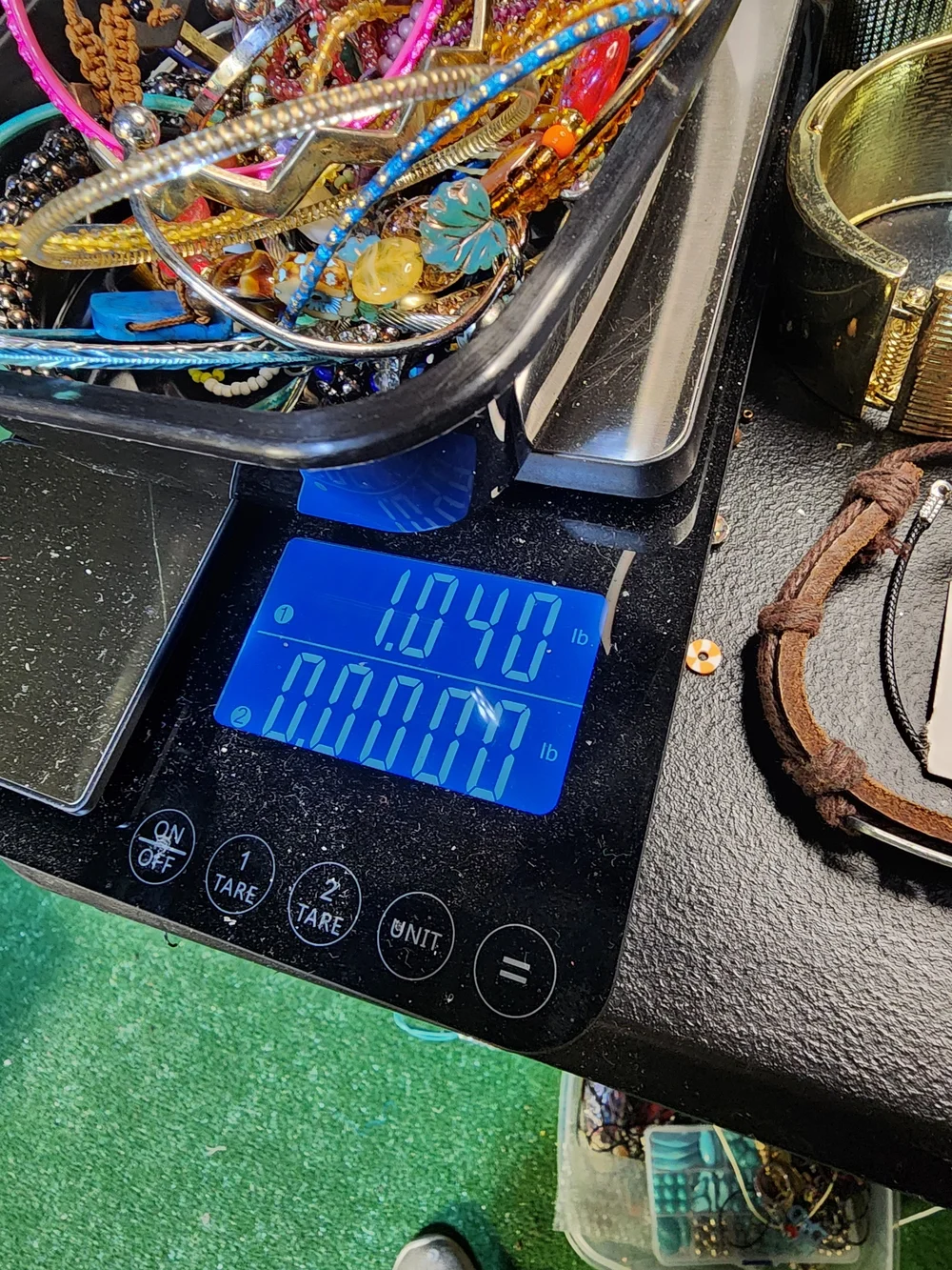 1lb Multi-Color  Bracelet and Bangle Set May Or May Not Have Matches